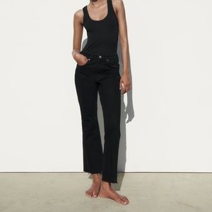 Zara Black Denim Jeans